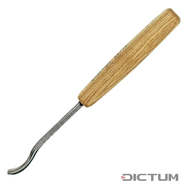 Ciseau De Sculpture Pfeil, Pied De Biche, Forme Coudée Courte, 3A / 12 Mm -Outils Serie Boutique