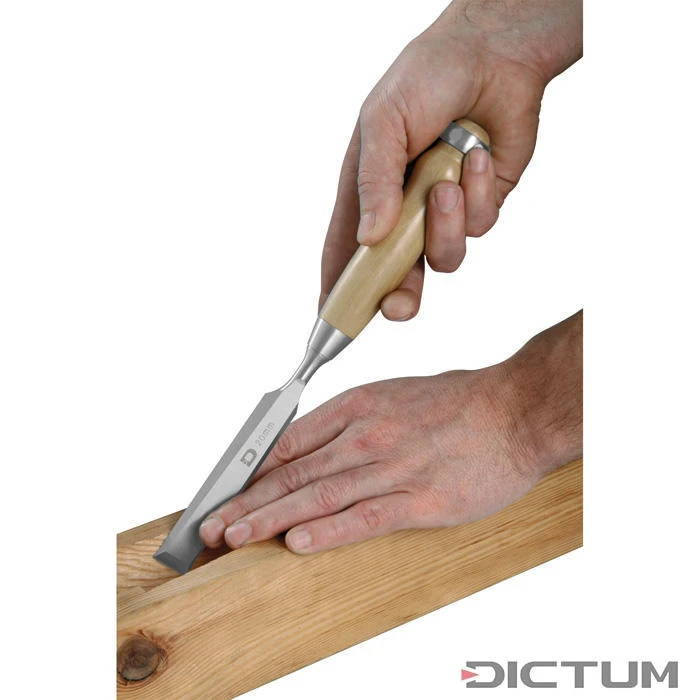 Ciseau à Bois DICTUM, Forme Longue, Largeur De Lame 4 Mm -Outils Serie Boutique 701384 05 A WE 8 DICTUM Stemmeisen lange Bauform WZ jpg c9
