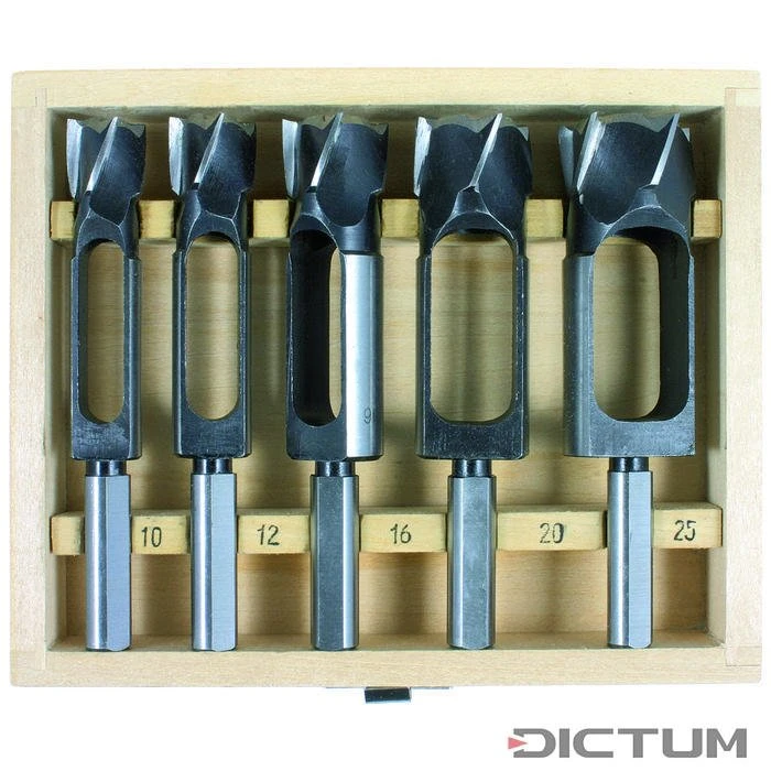 Jeu de fraises à bouchonner avec queue cylindrique, 5 pièces Jeu De Fraises à Bouchonner Avec Queue Cylindrique, 5 Pièces -Outils Serie Boutique