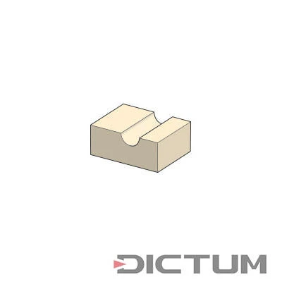 Fer à Profiler Pour Rabot Combiné Veritas, Elliptique, ¼ Pouce, PM-V11 -Outils Serie Boutique 703168M 01 A WE 8 Hohlkehleisen f r Veritas Kombinationshobel elliptisch PM V11 WZ jpg c4