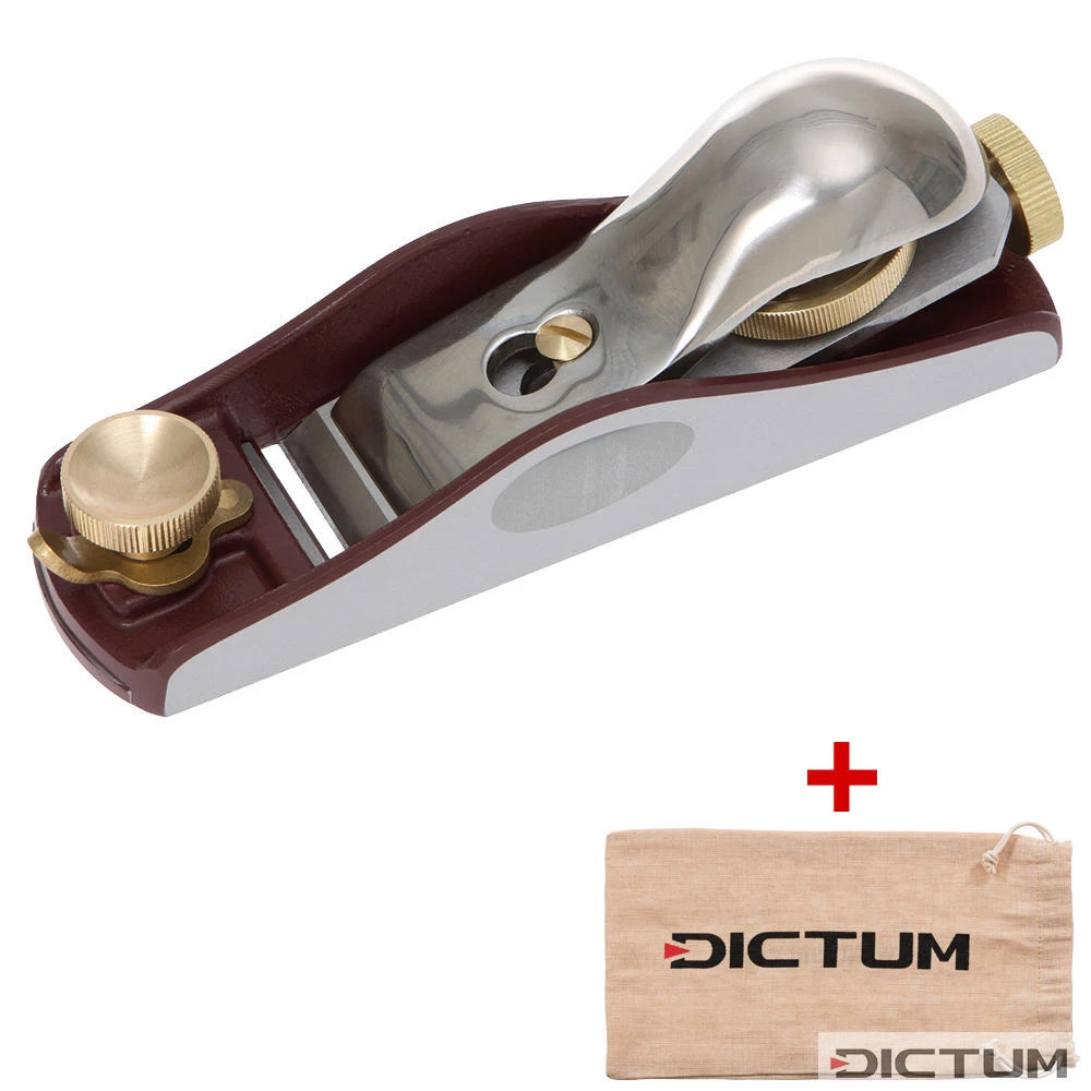 Rabot de paume DICTUM, à angle faible 12°, fer SK4 Rabot De Paume DICTUM, à Angle Faible 12°, Fer SK4 -Outils Serie Boutique 703334 02 P WE 8 DICTUM Einhandhobel 12 WZ jpg