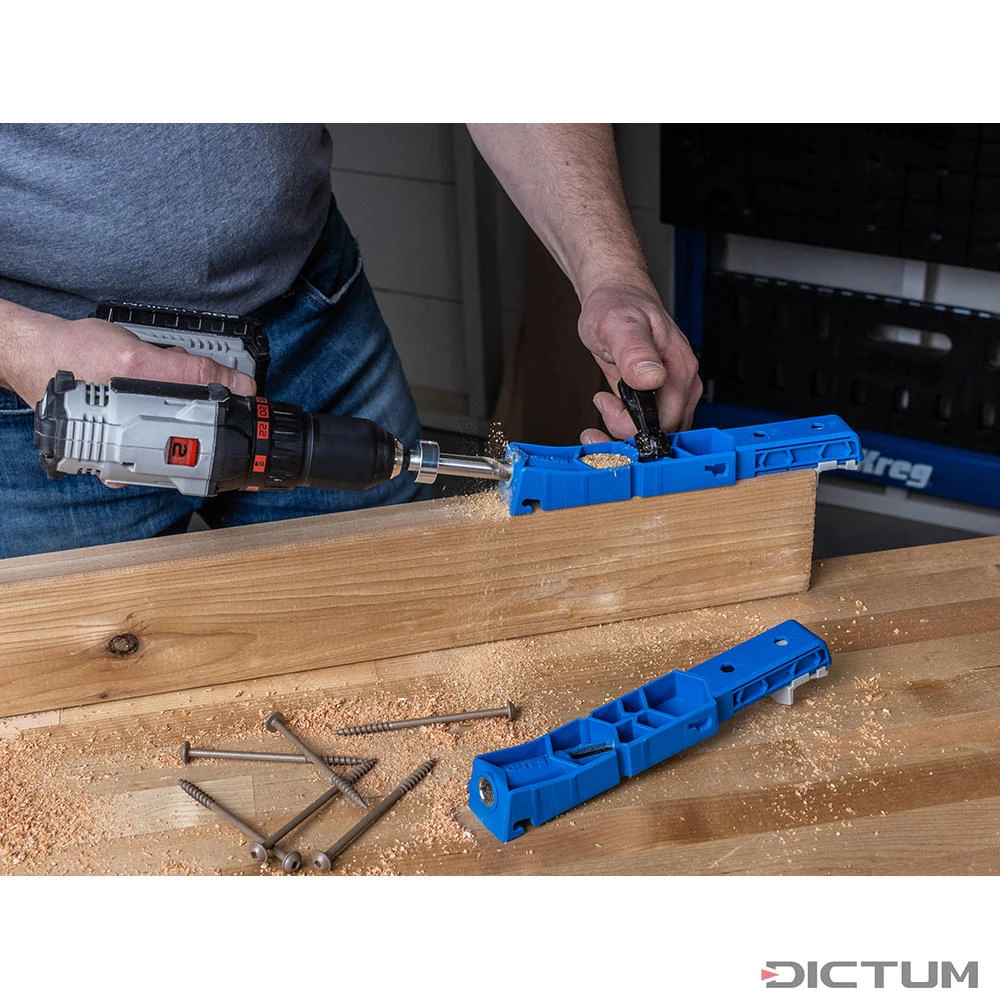 Gabarit de perçage pour trous de poche Kreg Pocket-Hole Jig XL Gabarit De Perçage Pour Trous De Poche Kreg Pocket-Hole Jig XL -Outils Serie Boutique 704296 05 A WE 8 Kreg Taschenlochbohrschablone Pocket Hole Jig XL WZ jpg