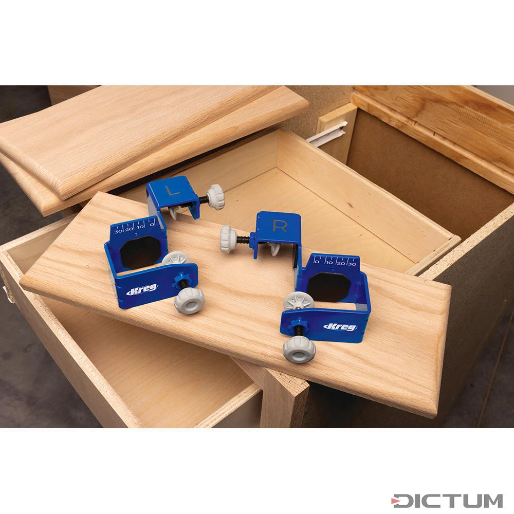 Kreg Montagehilfe für Schubladenblenden Kreg Montagehilfe Für Schubladenblenden -Outils Serie Boutique 704318 03 A WE 8 Kreg Montagehilfe f r Schubladenblenden WZ jpg