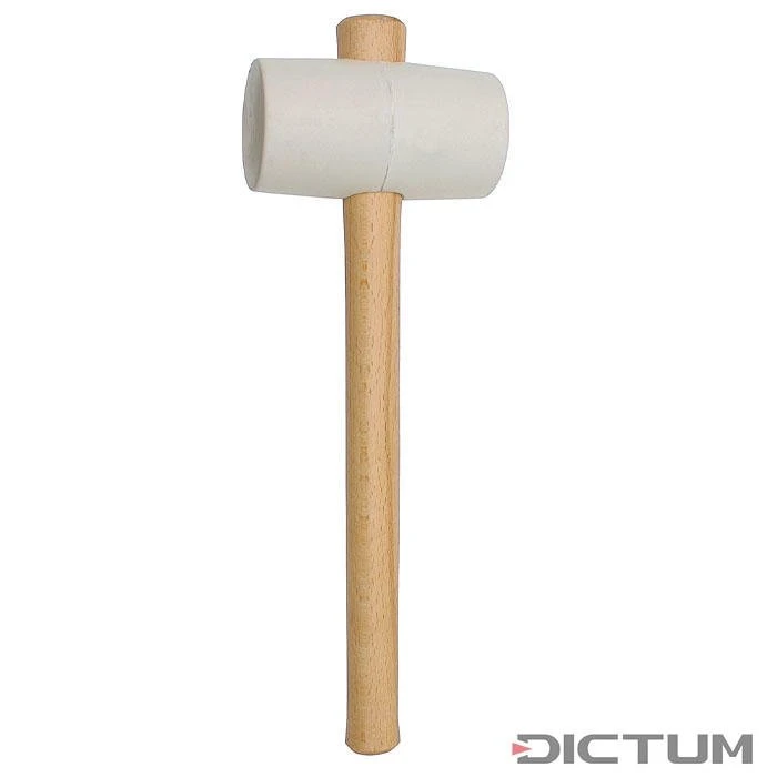 Marteau En Caoutchouc Blanc, Poids 360 G -Outils Serie Boutique