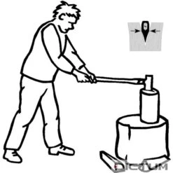 Petite Hache à Fendre Gränsfors -Outils Serie Boutique 705979 01 A WE 8 Gr nsfors Kleine Spaltaxt WZ jpg c1