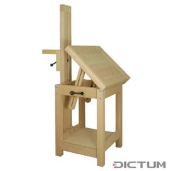 Banc De Sculpture DICTUM Avec Potence -Outils Serie Boutique 706145 03 P WE 8 DICTUM Bildhauerbank WZ jpg