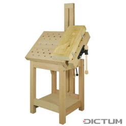 Banc De Sculpture DICTUM Avec Potence -Outils Serie Boutique 706145 05 P WE 8 DICTUM Bildhauerbank WZ jpg c1