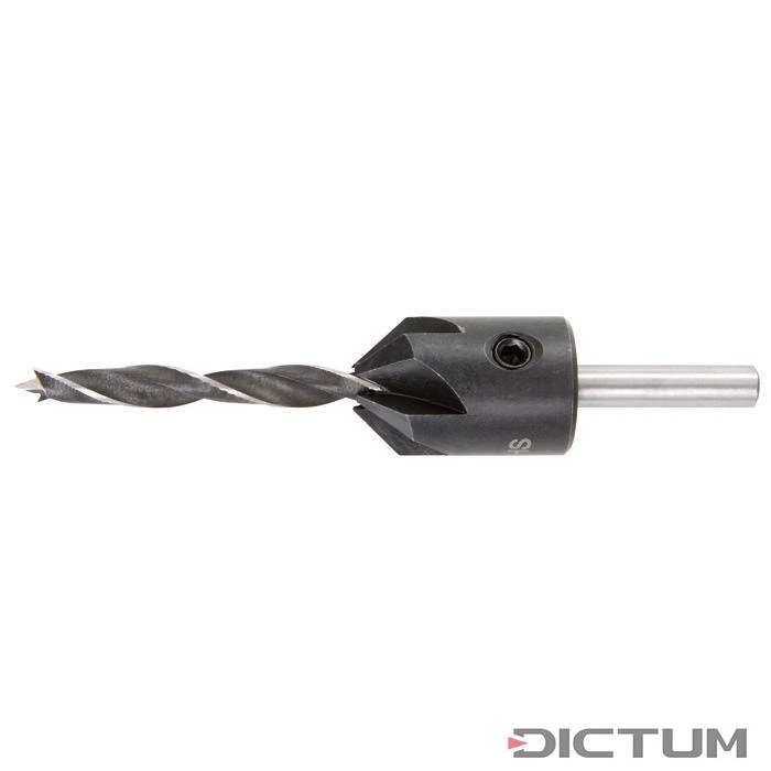 Foret hélicoïdal à bois Fisch, fraise alésoir enfichable, acier rapide, Ø 5 mm Foret Hélicoïdal à Bois Fisch, Fraise Alésoir Enfichable, Acier Rapide, Ø 5 Mm -Outils Serie Boutique