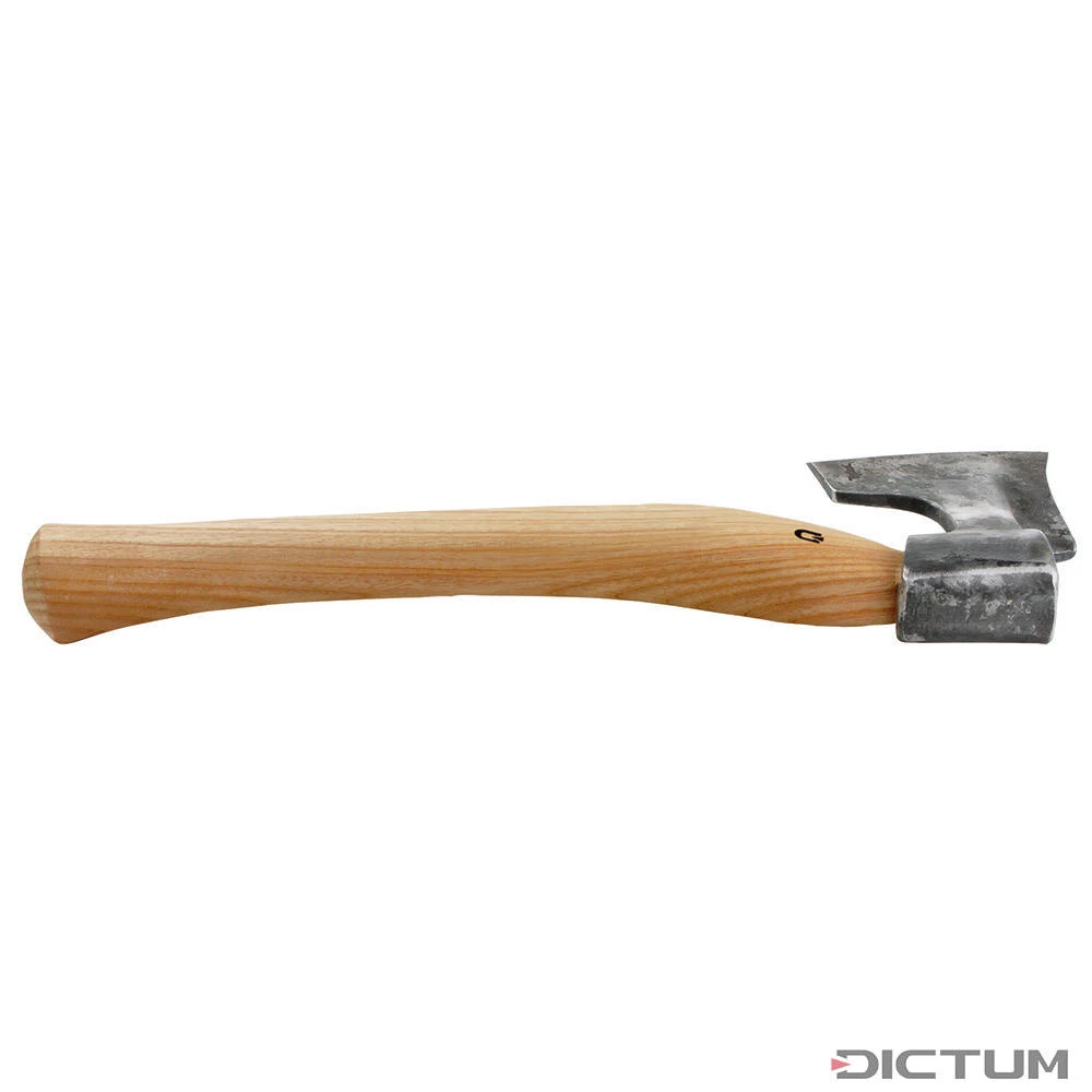 Hachette à Barbe DICTUM Avec Poignée Courbée, Tranchant à Gauche -Outils Serie Boutique 708458 02 P WE 8 DICTUM Bart Handbeil mit ausgestelltem Stiel WZ jpg c1
