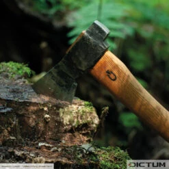 Hache Bushman DICTUM Avec étui En Cuir -Outils Serie Boutique 708476 02 A WE 8 DICTUM Bushman Axt WZ jpg