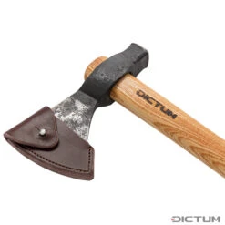Hache De Plein Air DICTUM Avec Tête De Frappe, Avec étui En Cuir Standard -Outils Serie Boutique 708479 04 P WE 8 DICTUM Outdoor Axt mit Hammerkopf WZ jpg c1