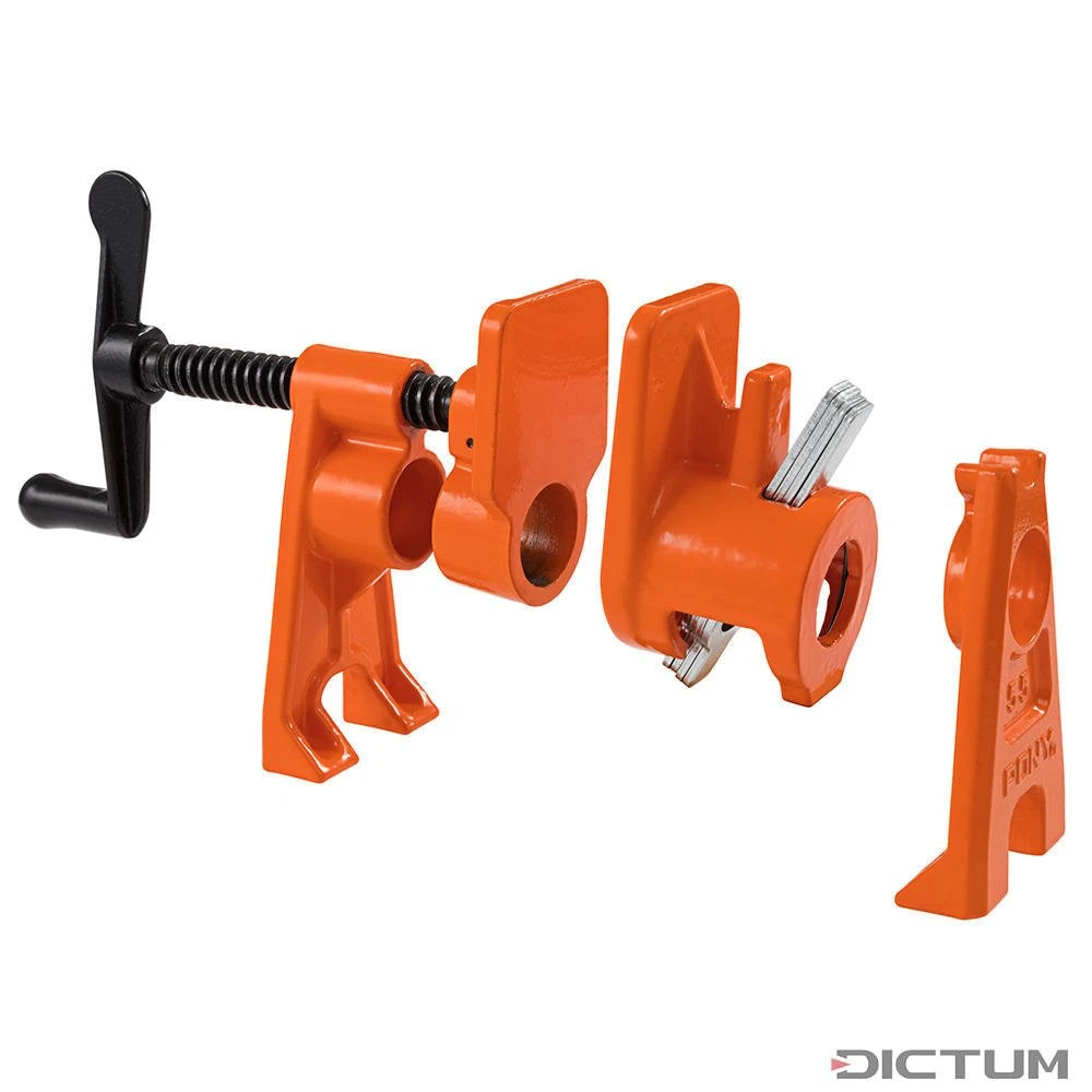 Jeu d'éléments de serrage pour tuyaux Pony, ¾ pouce, avec solce, sans tuyau Jeu D'éléments De Serrage Pour Tuyaux Pony, ¾ Pouce, Avec Solce, Sans Tuyau -Outils Serie Boutique