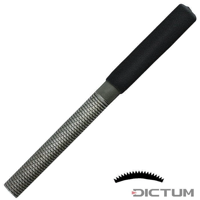 Râpe-lime Iwasaki, Version Compacte, Demi-ronde, Moyenne -Outils Serie Boutique