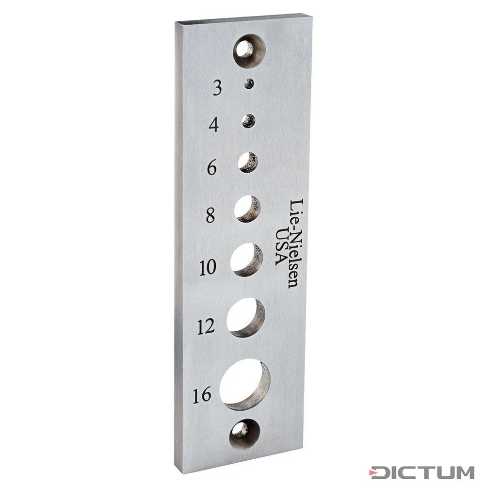 Plaque à Tourillons Lie-Nielsen, Métrique -Outils Serie Boutique