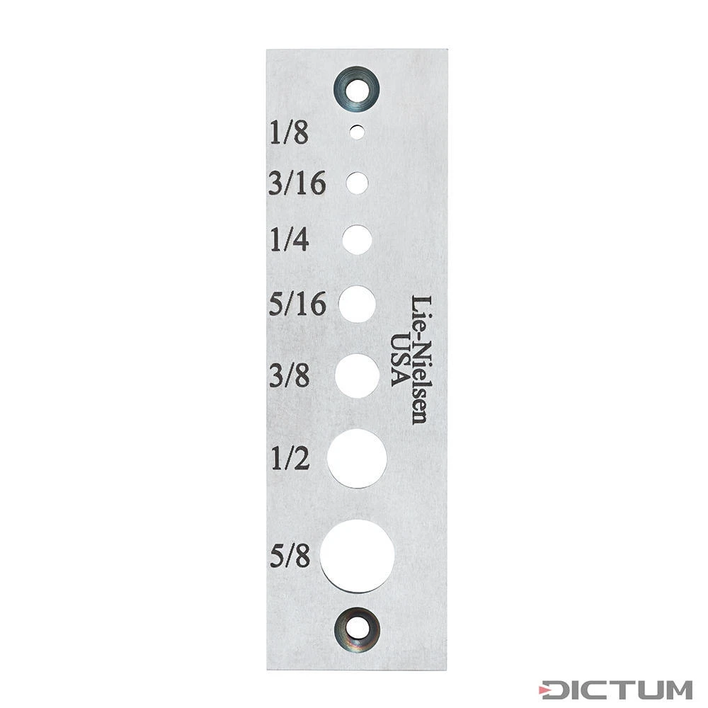 Plaque à tourillons Lie-Nielsen, en pouces Plaque à Tourillons Lie-Nielsen, En Pouces -Outils Serie Boutique 715187 02 P WE 8 Lie Nielsen D belplatte WZ jpg