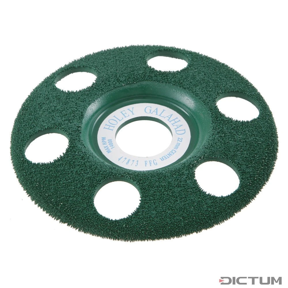 Disque-râpe King Arthur's Tools Holey Galahad carbure, plat, fin Disque-râpe King Arthur's Tools Holey Galahad Carbure, Plat, Fin -Outils Serie Boutique
