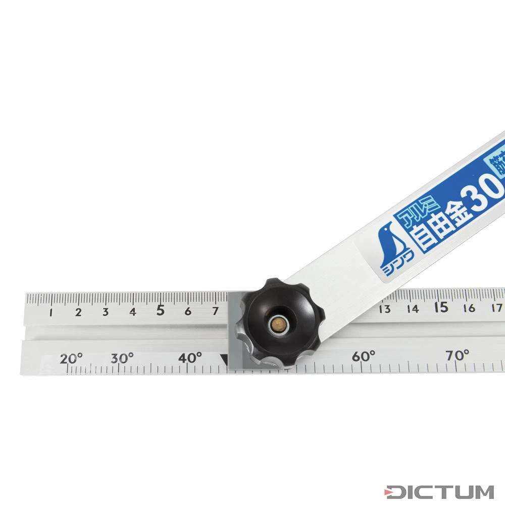 Fausse-équerre De Charpentier Shinwa à Graduation, 300 Mm -Outils Serie Boutique 717227 02 P WE 8 Shinwa Zimmerer Schmiege mit Gradskala WZ jpg c1