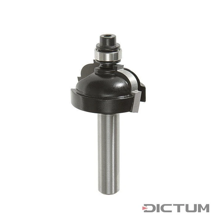 Fraise HW Cavetto, Avec Roulement à Billes, Queue Ø 8 Mm, R 6,35 Mm, Ø 28,6 Mm -Outils Serie Boutique