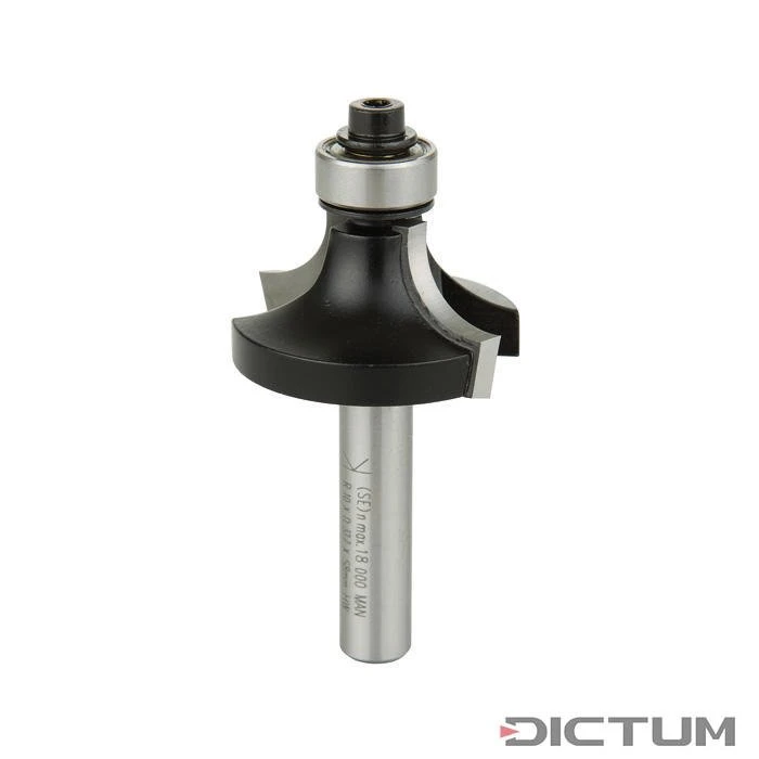 Fraise à arrondir HW, avec roulement à billes, queue Ø 8 mm, R 3 mm Fraise à Arrondir HW, Avec Roulement à Billes, Queue Ø 8 Mm, R 3 Mm -Outils Serie Boutique