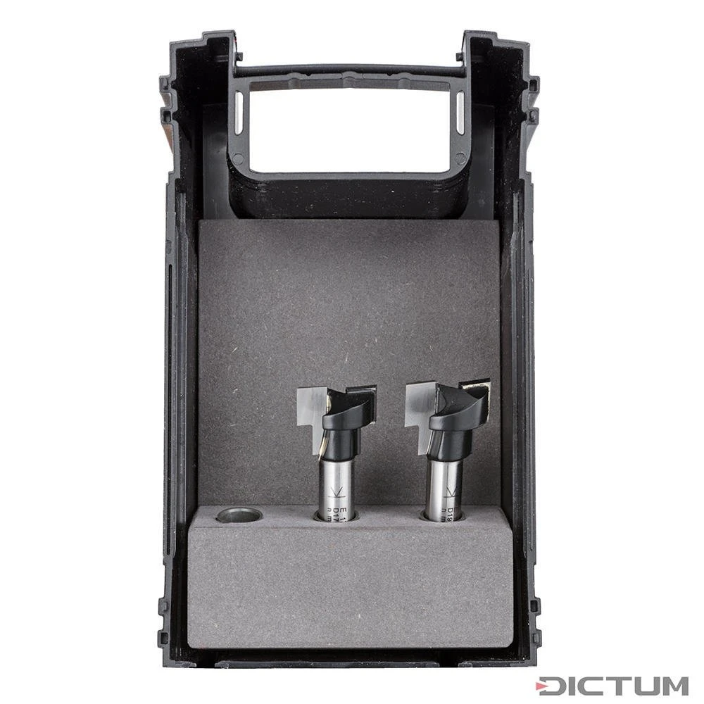 Fraises à rainure en T DICTUM, MD, jeu, 2 pièces, tailles M10/M12 Fraises à Rainure En T DICTUM, MD, Jeu, 2 Pièces, Tailles M10/M12 -Outils Serie Boutique