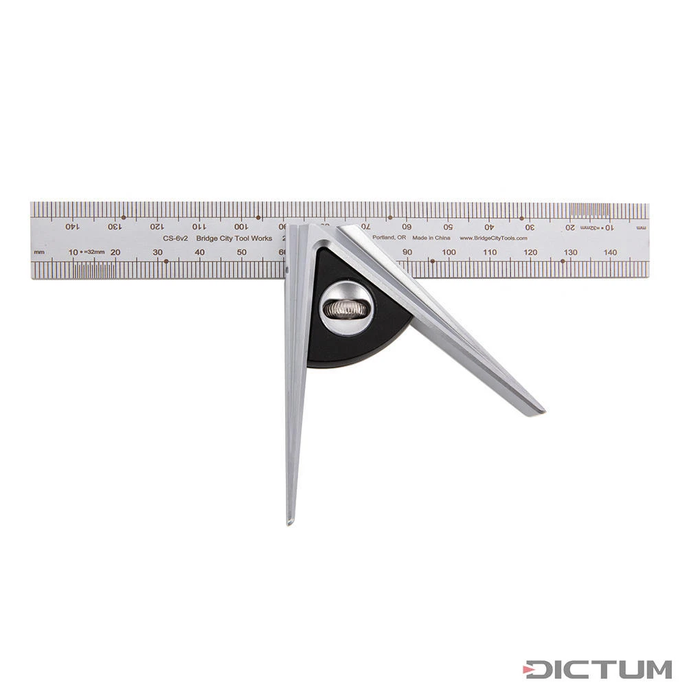 Équerre Combinée Bridge City CS-6V2-M, 150 Mm -Outils Serie Boutique 720756 02 P WE 8 Bridge City Kombiwinkel WZ jpg