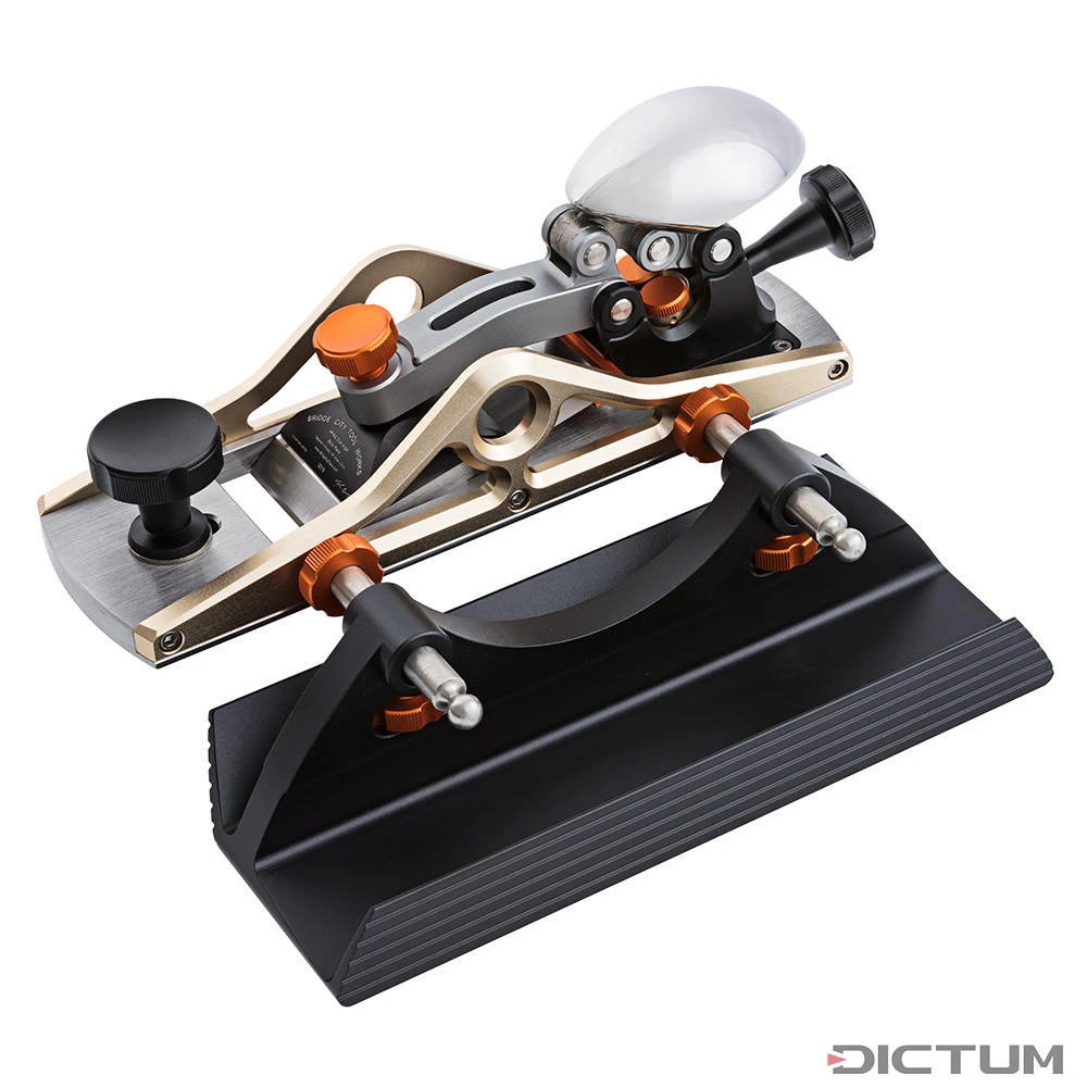 Rabot De Coupe Bridge City HP-9 V2 Avec Fer Réversible -Outils Serie Boutique 720955 02 P WE 8 Bridge City HP 9 v2 Blockhobel mit wendbarem Hobeleisen WZ jpg c1