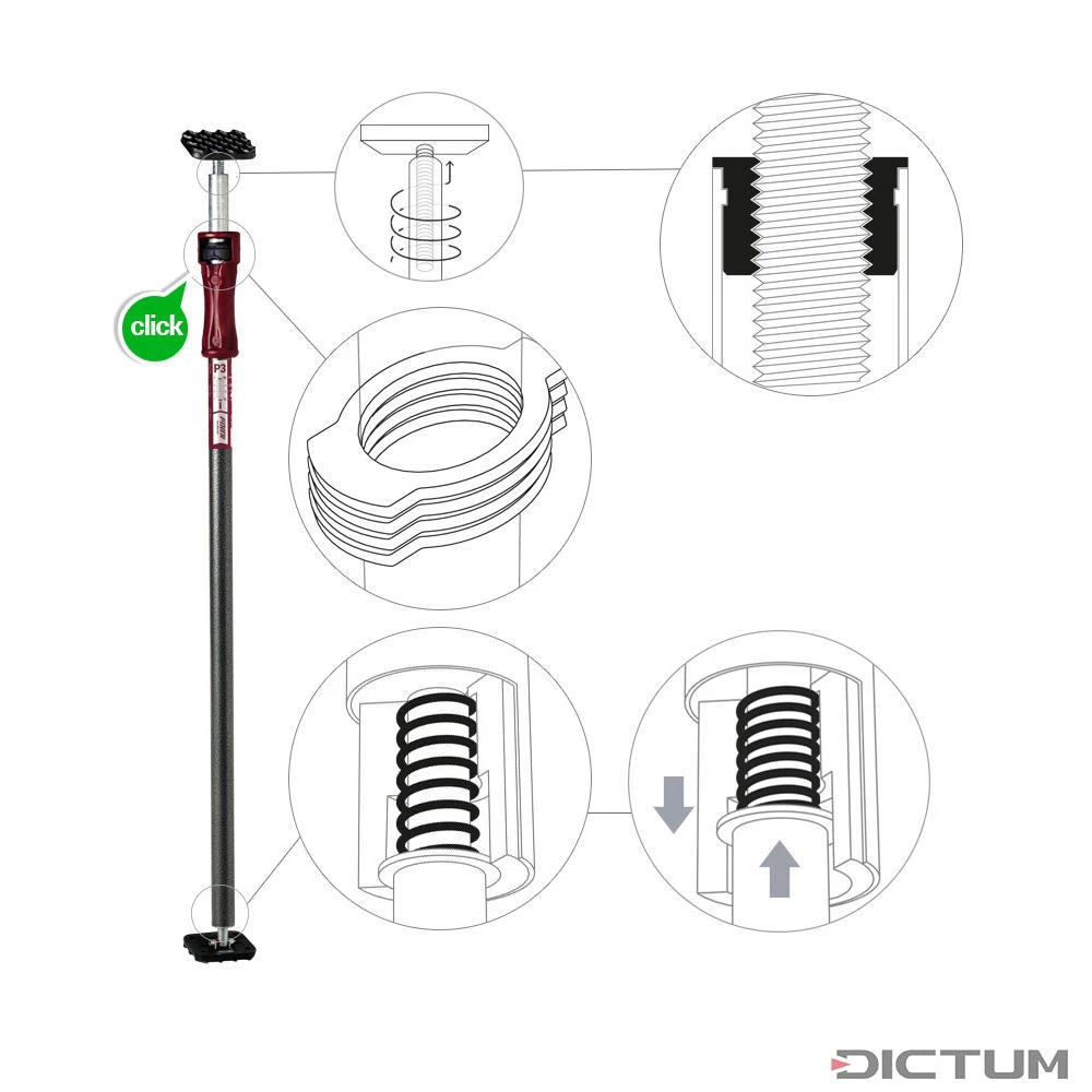 Barre de charge Piher , P2, 0,95-1,7 m Barre De Charge Piher , P2, 0,95-1,7 M -Outils Serie Boutique 721018M 04 G WE 8 Piher Lastenstangen WZ jpg c1