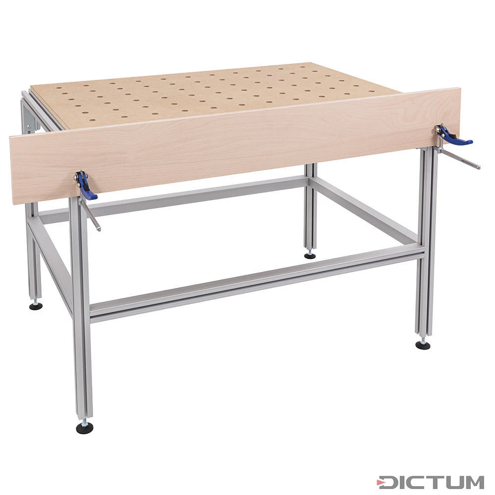 Table Multifonctions DICTUM PRO, Gabarit De Perçage 77, MDF, Marron -Outils Serie Boutique 728758 01 A WE 8 DICTUM Multifunktionstisch PRO Lochmuster 77 WZ jpg c3