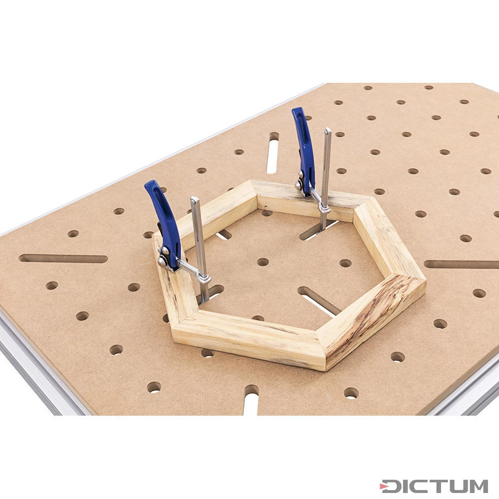 Table multifonctions DICTUM PRO, gabarit de perçage X61, MDF, marron Table Multifonctions DICTUM PRO, Gabarit De Perçage X61, MDF, Marron -Outils Serie Boutique 728761 01 A WE 8 DICTUM Multifunktionstisch PRO Lochmuster X61 WZ jpg c3