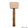 Maillet DICTUM à Tête Rectangulaire Et Manche En Bois De Hickory Traité, 600 G