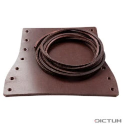 Rev. En Cuir P. Manche De Hachette Forestière DICTUM, Cuir De Bovin, Brun Foncé -Outils Serie Boutique 730880 02 P WE 8 DICTUM Axt Collar f r Forstbeil Rindsleder dunkelbraun WZ jpg