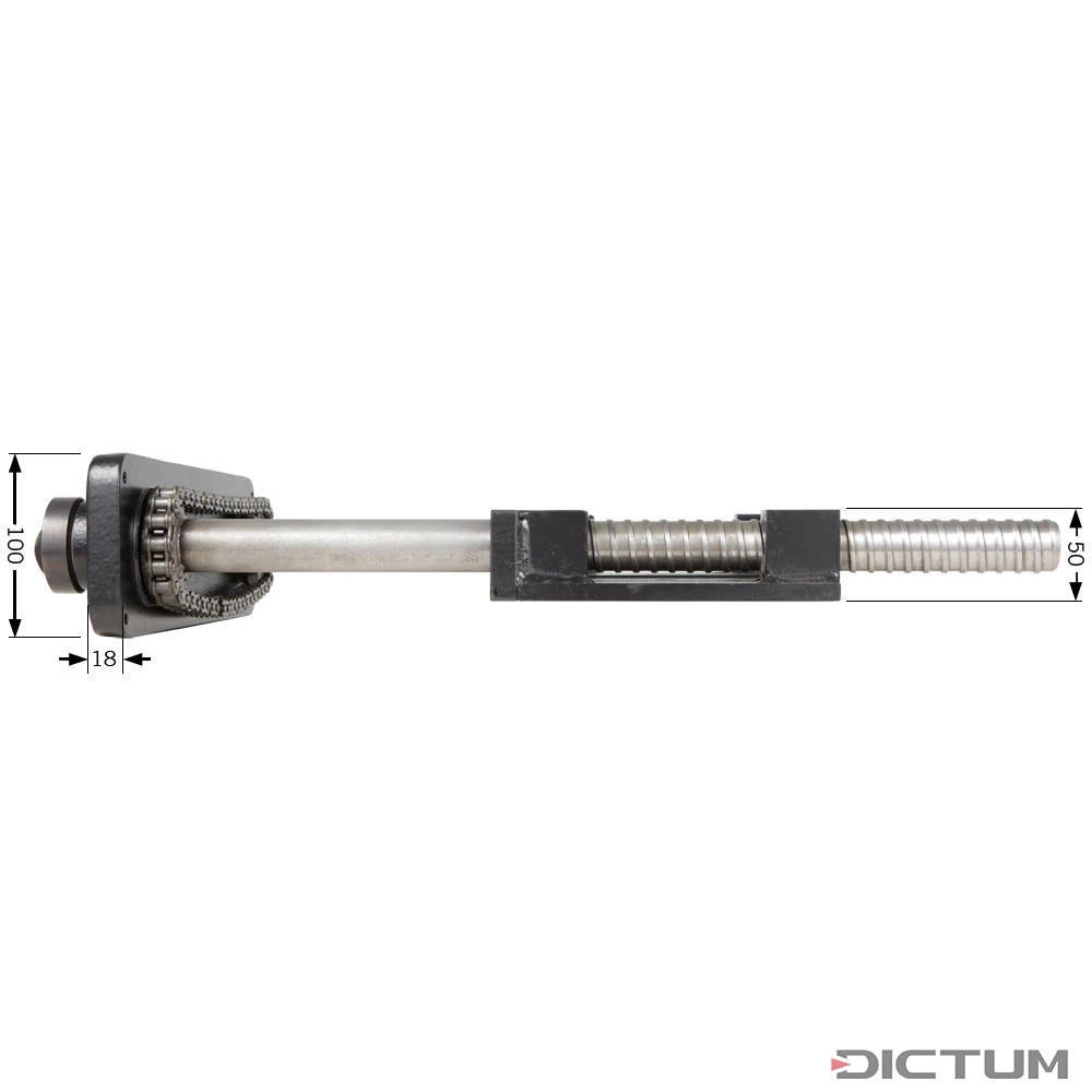 Presse D’établi à Double Broche Compact, Fonte Lourde -Outils Serie Boutique 740227 02 P WE 8 Doppelspindelvorderzange Compact schwere Gussausf hrung WZ jpg c1