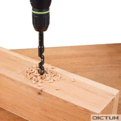 Jeu De Mèches De Tarière à Bois Fisch Elite Black, 5 Pièces, 235 Mm -Outils Serie Boutique 745027M 01 A WE 8 Fisch Schlangenbohrer Satz Elite Black 5 teilig WZ jpg