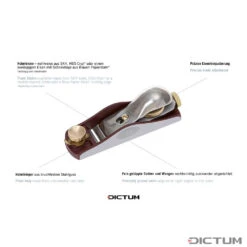 Guillaume à Une Main DICTUM, Fer SK4 7 Guillaume à Une Main DICTUM, Fer SK4 -Outils Serie Boutique blockhobel igel 01 I WE 8 DICTUM Einhand Simshobel WZ jpg c3